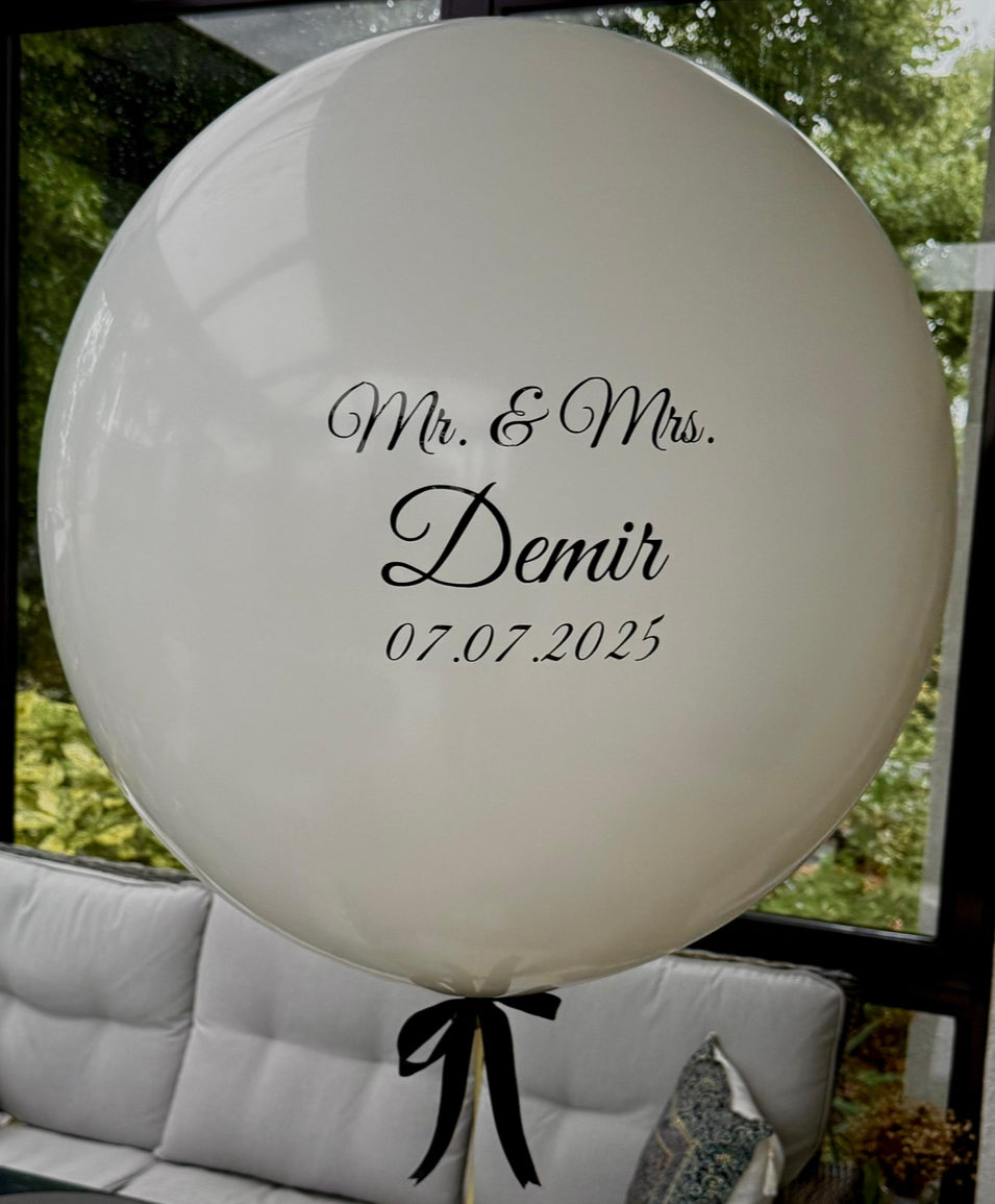 Pop-Up Ballon Standesamt