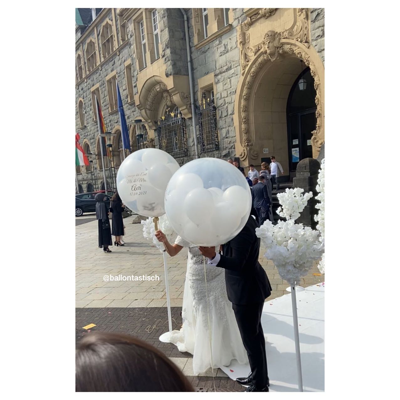 Pop-Up Ballon Standesamt